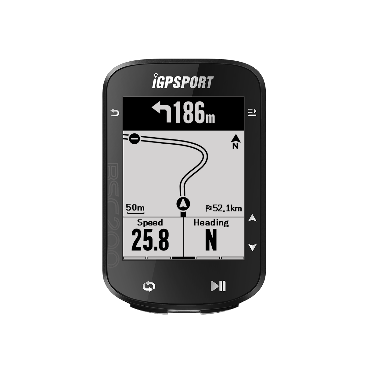 iGPSPORT iGS630 Bike Computer, 2.8'' Map Navigation iClimb Training  Function IPX7 Waterproof Cycling Computer Cycling GPS Unit