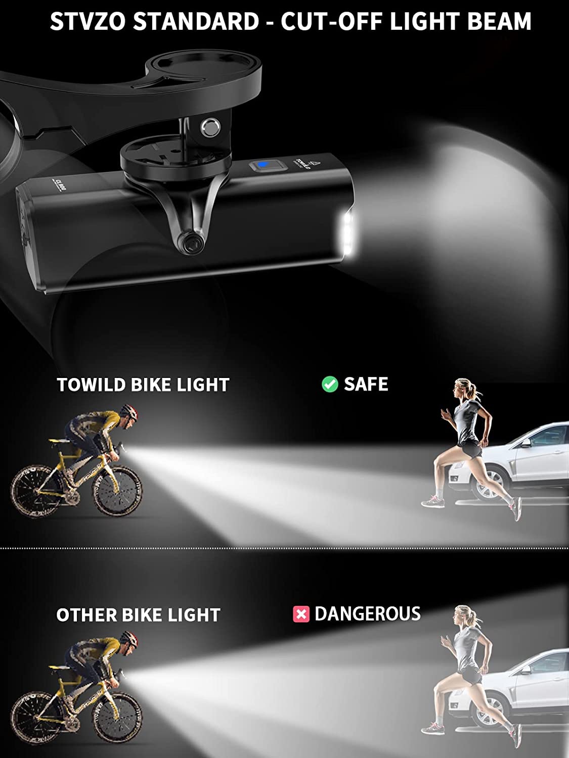 Cycle torch discount rechargeable bike light