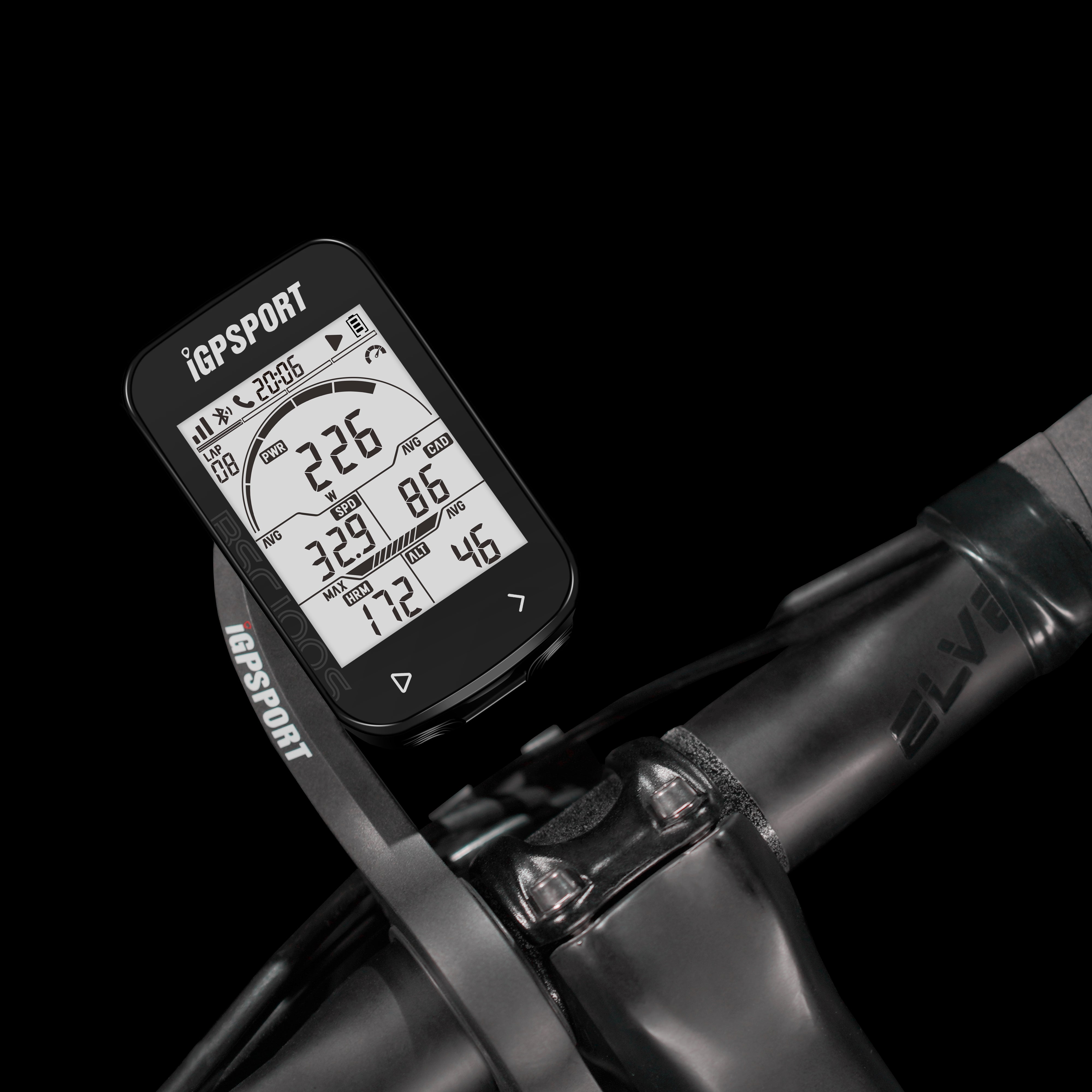 Gps display for online bike