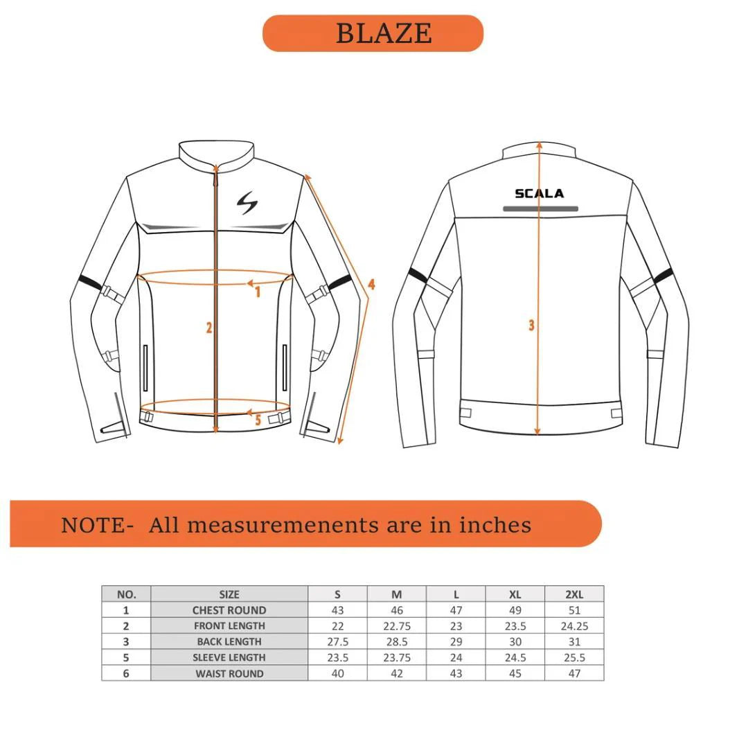 Scala Blaze Riding Jacket