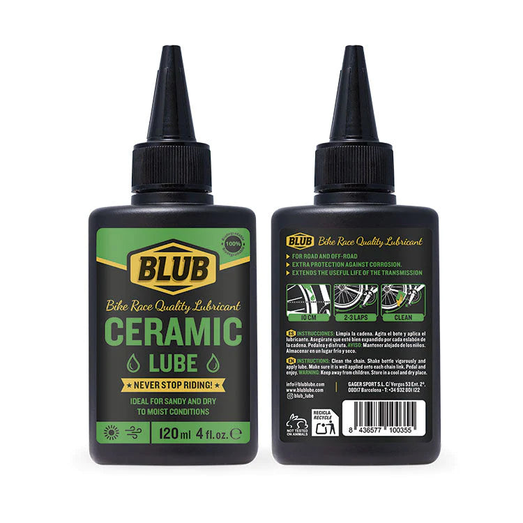 BLUB DRY, WET, CERAMIC AND WAX LUBES COMBO PACK - 120 ML Each